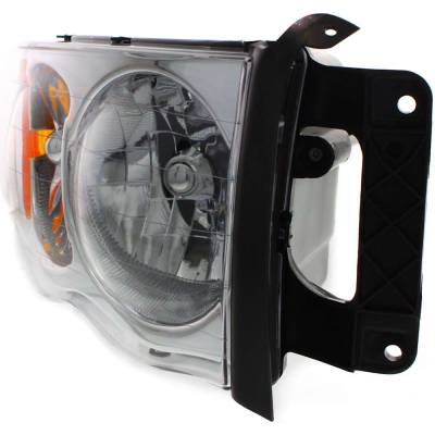 Rareelectrical - Headlight Compatible With 2002-2005 Dodge Ram 1500 Ram 2500 Ram 3500 3.7L 4.7L V6 Ekg Eva Eza Right - Image 2