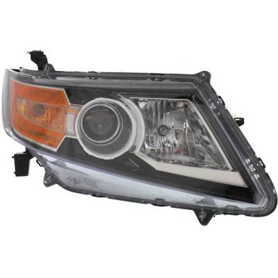 Rareelectrical - Headlight Compatible With 2014-2017 Honda Odyssey 3.5L V6 J35a7/J35z8 Right Passenger Side Halogen - Image 2