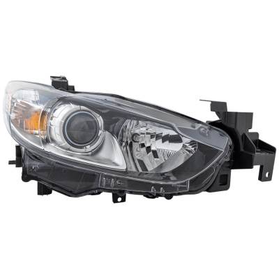 Rareelectrical - Headlight Compatible With 2014-2017 Mazda 6 2.5L I4 Py-Vps Right Passenger Side Halogen Repm100187 - Image 3