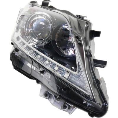 Rareelectrical - Headlight Compatible With 2013-2015 Lexus Rx350 Rx450h 3.5L V6 Right Passenger Side Halogen - Image 2