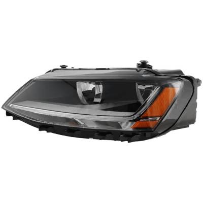 Headlight Compatible With 2017-2018 Volkswagen Jetta 1.4L 1.8L I4 Ea211 Ea888 Ea288 Left Driver Side