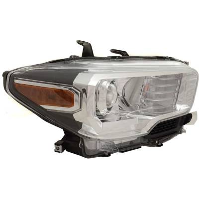 Rareelectrical - Headlight Compatible With 2019-2023 Toyota Tacoma 2.7L 3.5L I4 Right Passenger Side Halogen - Image 2
