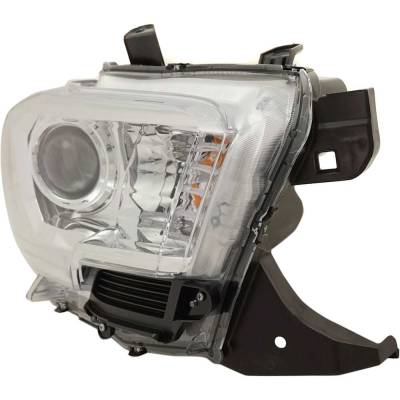 Rareelectrical - Headlight Compatible With 2019-2023 Toyota Tacoma 2.7L 3.5L I4 Right Passenger Side Halogen - Image 3