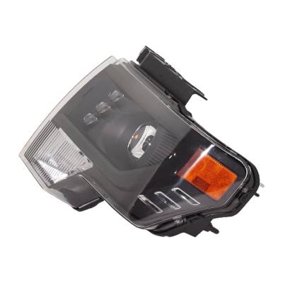 Rareelectrical - Headlight Compatible With 2009-2014 Ford F-150 3.5L 3.7L V6 Duratec Ti-Vct Boss Left Driver Side Led - Image 2