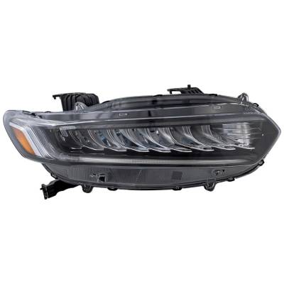 Rareelectrical - Headlight Compatible With 2018-2020 Honda Accord 1.5L 2.0L I4 L15be K20c4 Lfa Right Passenger Side - Image 2