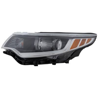 Rareelectrical - Headlight Compatible With 2016-2018 Kia Optima 2.4L 1.6L I4 Left Driver Side Halogen Rk10010008q - Image 2