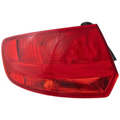 Rareelectrical - Tail Light Compatible With 2006-2008 Audi A3 Quattro A3 2.0L I4 Ea888 Left Driver Side Halogen - Image 1