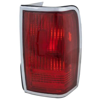 Rareelectrical - Tail Light Compatible With 1990-1997 Lincoln Town Car 4.6L V8 Romeo Right Passenger Side 210Hp - Image 2