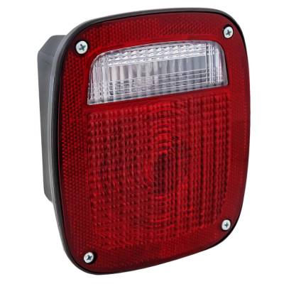 Rareelectrical - Tail Light Compatible With 1980 Jeep Cj5 Cj7 2.5L 4.2L I4 Left Driver Side 112Hp Replaces J5457197 - Image 1
