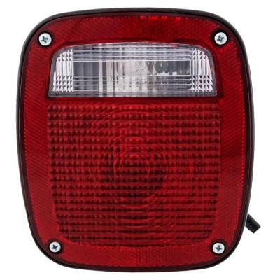 Rareelectrical - Tail Light Compatible With 1980 Jeep Cj5 Cj7 2.5L 4.2L I4 Left Driver Side 112Hp Replaces J5457197 - Image 2