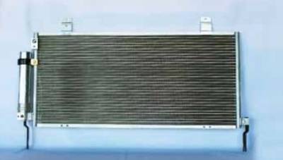 A/C Condenser Compatible With 2009-2012 Mitsubishi Galant OEM 7812A173 Reciever/Drier Parallel Flow