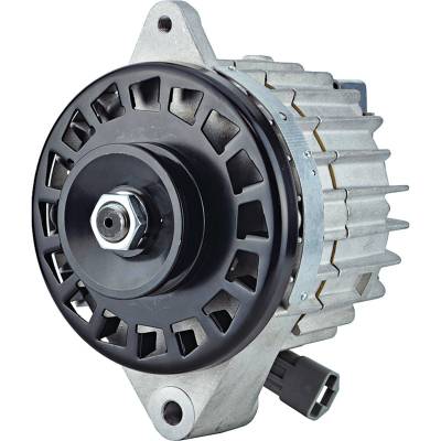 Rareelectrical - 12V Heavy Duty Alternator Compatible With John Deere Gator 6X4 Trail Gas Worksite Diesel Kawasaki - Image 2