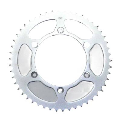 Rareelectrical - 50 Tooth Rear Sprocket 520 Chain Compatible With 1999-2025 Yamaha Yz 125 Yz 250 Yz-F 250 Yz-F 400 - Image 2