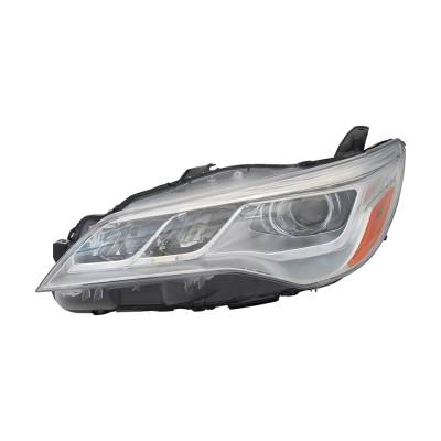 Left Driver Side Headlamp Assembly Compatible With Toyota Led Clear Lens OEM 81150-06870 Direct Fit