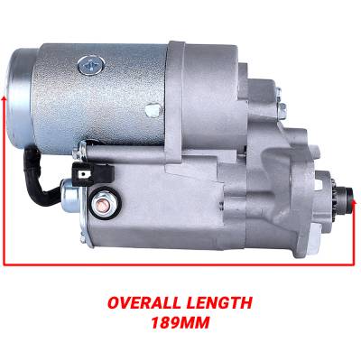 Rareelectrical - New New Airboat Starter Motor Compatible With Continental Lycoming 11T 2.0Kw Denso Toyota Style - Image 6