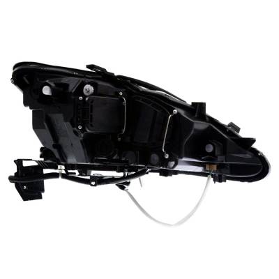 Rareelectrical - Left Driver Side Head Light Assembly Compatible With 2009-2010 Lexus Is250 Is350 Halogen Clear Lens - Image 2