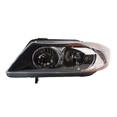 Left Driver Side Head Light Assembly Compatible With 2006-2008 Bmw 325I Sedan 325Xi Sedan/Wagon 328I