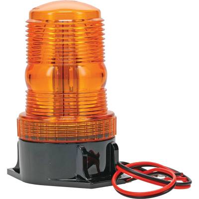Rareelectrical - 360 Degree Led Warning Beacon Amber Flood Flashing Light Compatible With Agricultural Industrial - Image 3