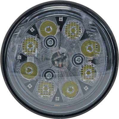 Rareelectrical - Led Sealed Round Work Light Red Tail Light Built In Compatible With 2350 2550 2750 2950 3140 Tractor - Image 3