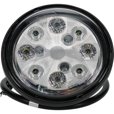 Rareelectrical - Led Hi/Lo Beam 4.5 Inch Round Compatible With 4040 4240 4450 4650 6030 7020 8440 8640 8850 Tractor - Image 3