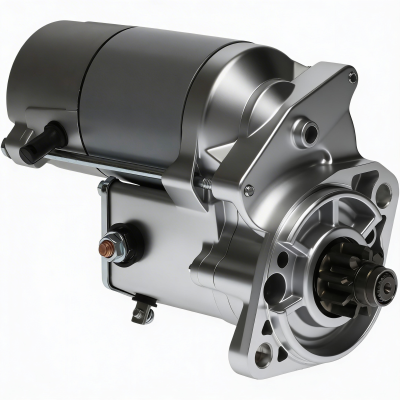 Rareelectrical - Engine Starter Compatible With Case Uni-Loader 1838 Trencher 560 6010 Kubota Wg2503 61.7Hp V2203 - Image 2