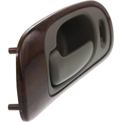 Rareelectrical - Left Front Interior Door Handle Compatible With 1998-2004 Chrysler Lhs Chrysler 300M Concorde Gray - Image 3