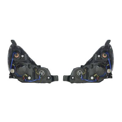 Rareelectrical - New Pair Of Headlights Compatible With Subaru Outback 13-14 Su2502141 84001-Aj22a 84001Aj23a - Image 3