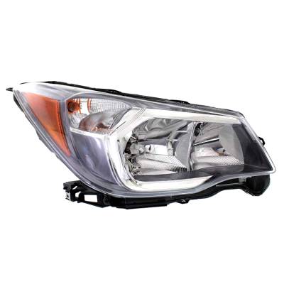 New Passenger Side Halogen Headlight Compatible With Subaru Forester 2.0Xt Touring 2014-2016 By Part