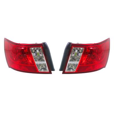 Rareelectrical - New Left And Right Outer Tail Lights Compatible With Subaru Impreza Wrx 2008-2013 Su2819101 - Image 1