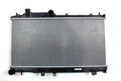 Rareelectrical - New Radiator Assembly Compatible With Subaru 08-10 Impreza 2.5L H4 2458Cc Turbocharged Cu13093 3439 - Image 2