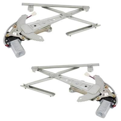 Rareelectrical - New Front Left And Front Right Window Regulator Compatible With Subaru Baja Base 4 Cyl 2.5L Legacy L - Image 6