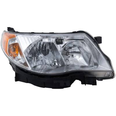 Headlight Compatible With 2009-2013 Subaru Forester 2.5L I4 Ej253/Fb25 Ej255 Right Passenger Side