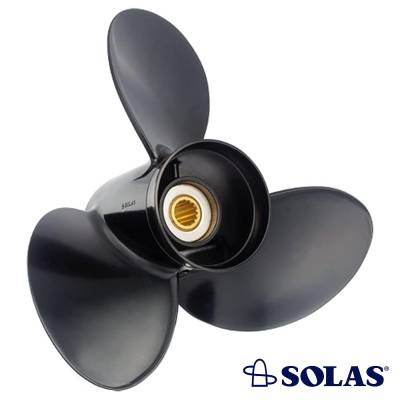 Rareelectrical - Aluminum Propeller 15.5 Diameter 17 Pitch Compatible With 2003-2021 Johnson Evinrude 4-Stroke 200 - Image 2