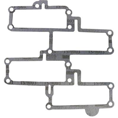 Rareelectrical - Outboard Intake Manifold Gasket Compatible With 1985-2013 Johnson Evinrude V4 Looper Small Bore Big - Image 2
