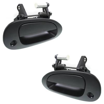 Rareelectrical - Front Pair Exterior Door Handle Compatible With 1999-2006 Acura Rsx Acura Tl Primed Paintable With - Image 3