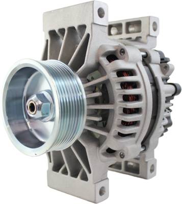 Rareelectrical - 24V 100 Amp 28Si Alternator Compatible With Mercedes-Benz Actros Heavy Truck Om470 Om471 Om473 - Image 2