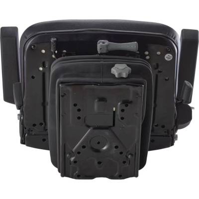 Rareelectrical - Universal Suspension Seat Compatible With Heavy Equipment Tractor Forklift Excavator Dozer Backhoe - Image 5