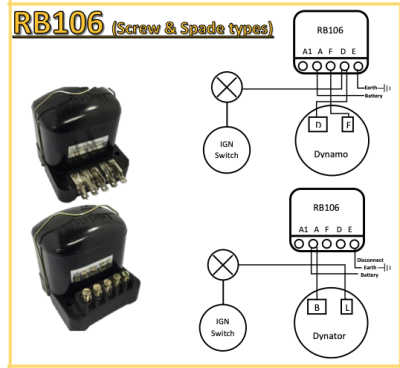 Rareelectrical - 1964-1968 Austin Healey 3000 Dynator Alternator Compatible With Jaguar E-Type Mkii 340 Land Rover - Image 4