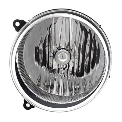 Rareelectrical - Jeep Liberty Rocky Mountain Edition Left Driver Headlight Compatible With 2005 Kj 3.7L V6 Ekg - Image 1