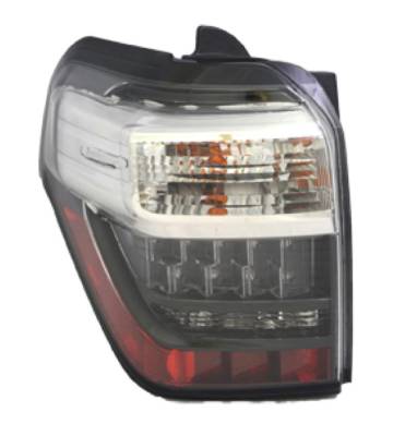 Rareelectrical - Left Driver Tail Light Compatible With 2014 Toyota 4Runner Sr5 Trail Limited 4.0L 1Gr-Fe V6 2.7L - Image 1