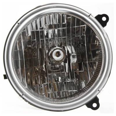 Rareelectrical - Right Passenger Headlight Assembly Compatible With 2003-2004 Jeep Liberty Limited 3.7L Powertech - Image 1