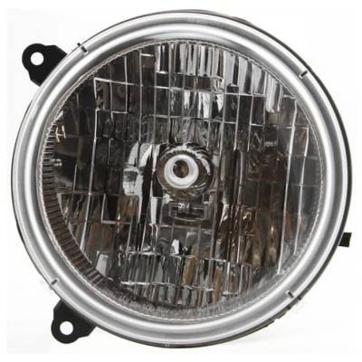 Rareelectrical - Left Driver Headlight Assembly Compatible With 2003-2004 Jeep Liberty Limited 3.7L Powertech Ekg - Image 1