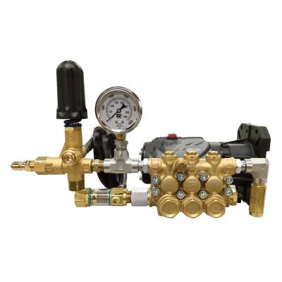 Rareelectrical - Triplex Pressure Washer Pump 4000 Psi 4 Gpm 3400 Rpm Direct Drive Compatible With General Pump - Image 3