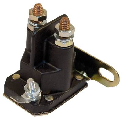 Rareelectrical - Starter Solenoid Compatible With 1990 Troy-Bilt Mtd Bolens Craftsman Cub Cadet Huskee Murray Toro - Image 1