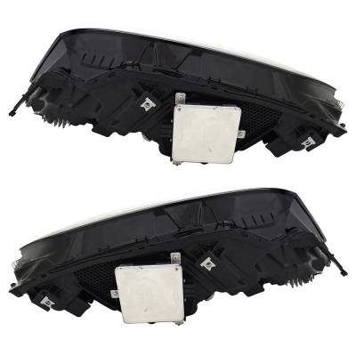 Rareelectrical - New Pair Of Headlights Compatible With Acura Tlx Sh-Awd Sedan 4-Door 2.0L 2021 2022 By Part Numbers - Image 3