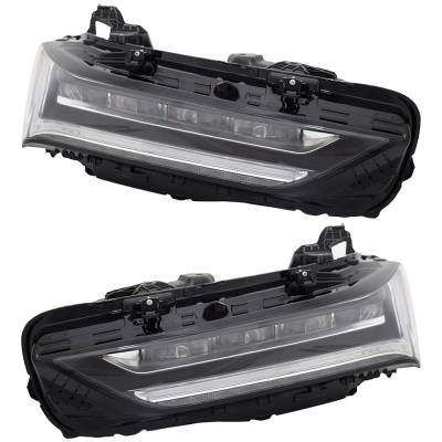 Rareelectrical - New Pair Of Headlights Compatible With Acura Tlx Sh-Awd Sedan 4-Door 2.0L 2021 2022 By Part Numbers - Image 6