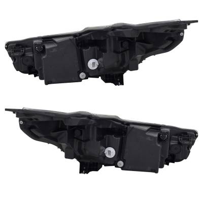 Rareelectrical - New Pair Of Headlights Compatible With Acura Rdx Base Sport Utility 4-Door 2.0L 2019 2020 2021 By - Image 2