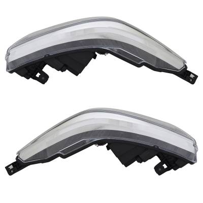 Rareelectrical - New Pair Of Headlights Compatible With Acura Rdx Base Sport Utility 4-Door 2.0L 2019 2020 2021 By - Image 3