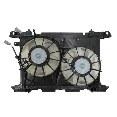 Rareelectrical - New Dual Radiator And Condenser Fan Compatible With Scion Tc 2011-2016 16361-28360 1636128360 - Image 2