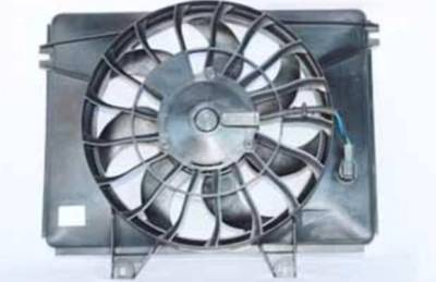 New Ac Condenser Fan Assembly Compatible With 2002-2005 Kia Sedona 1K52y 61710 Ki3113110